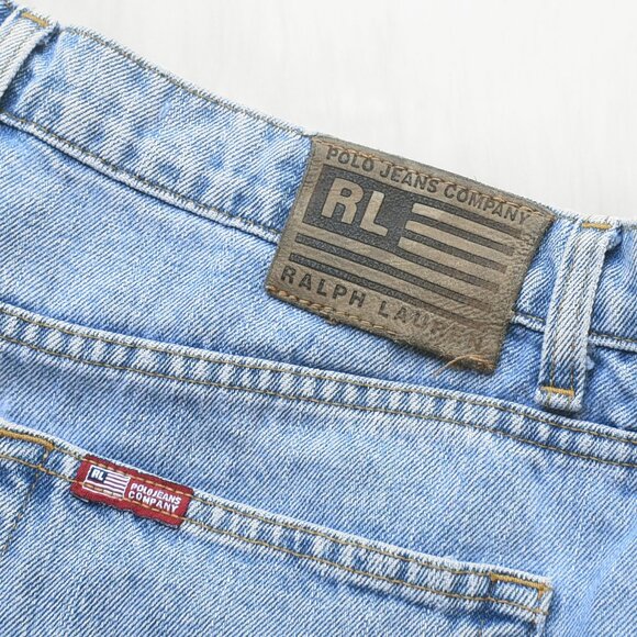 Ralph Lauren Polo Jeans Co Vintage 4" Saturday Short Size 8 - Picture 6 of 6
